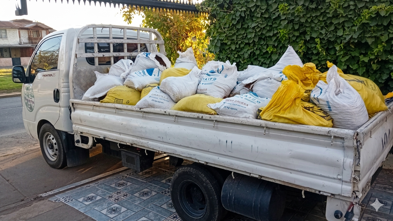 retiro de escombros en Santiago